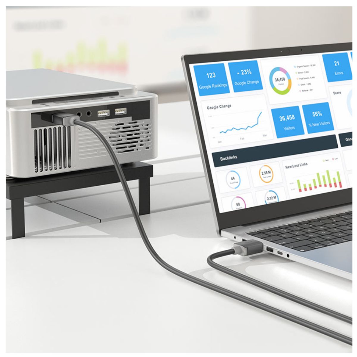 HOCO - Cable HDMI a HDMI HOCO 4K 60Hz 1 Metro Cobre Alta Velocidad 18Gbps