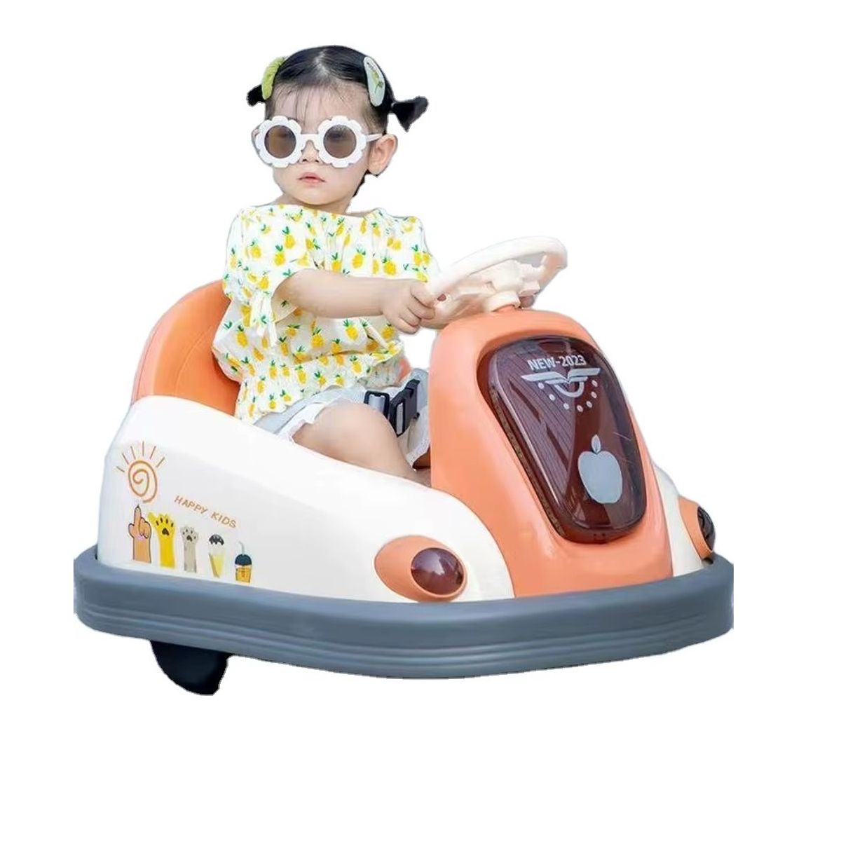 GENERICO - CARRITO PARACHOQUES COCHE CHOCON ELECTRICO