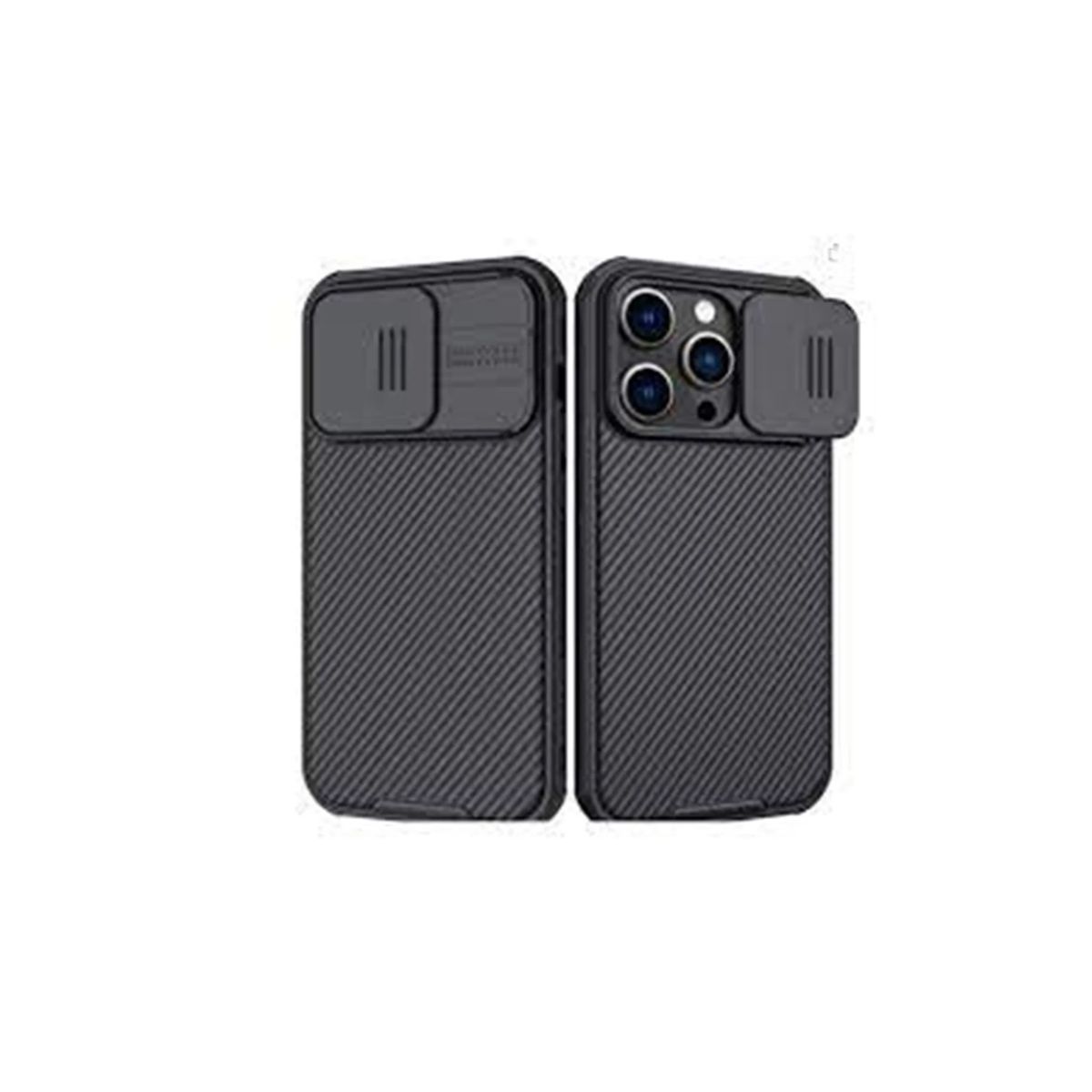 SPACE - CASE NILKIN PARA IPHONE 15 pro  COLOR  NEGRO