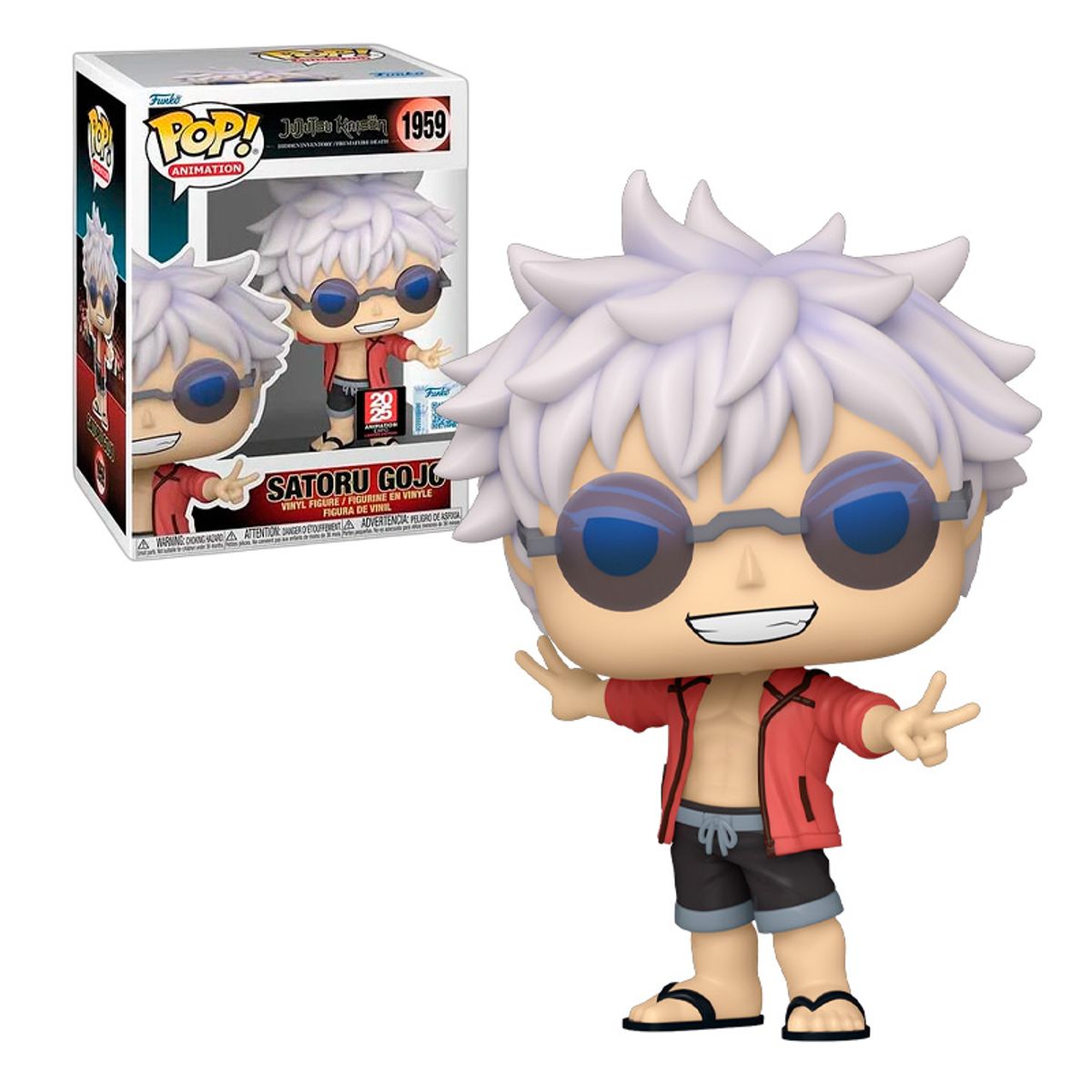 FUNKO - SATORU GOJO JUJUTSU KAISEN 1959 BEACH OUTFIT EXCLUSIVO