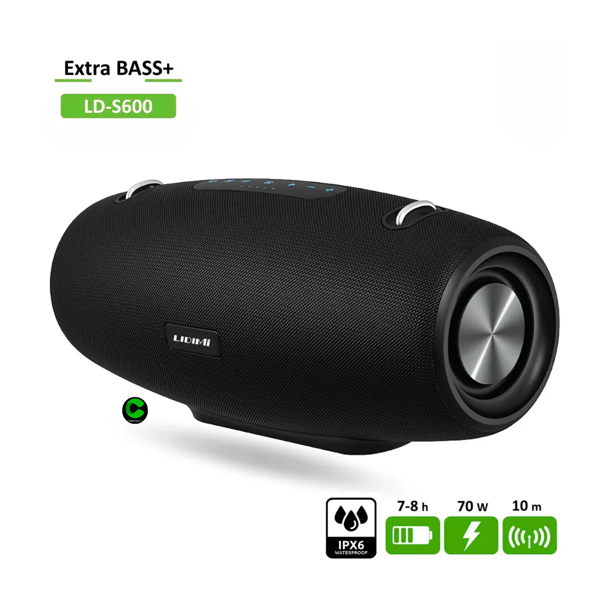LIDIMI - Parlante Bluetooth LIDIMI XBASS 70W USB BT LD-S600