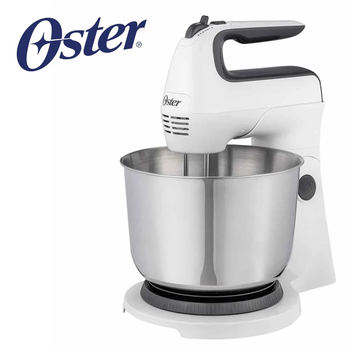 OSTER - Batidora de Pedestal Oster Tazón de Acero 6 Velocidades Blanco