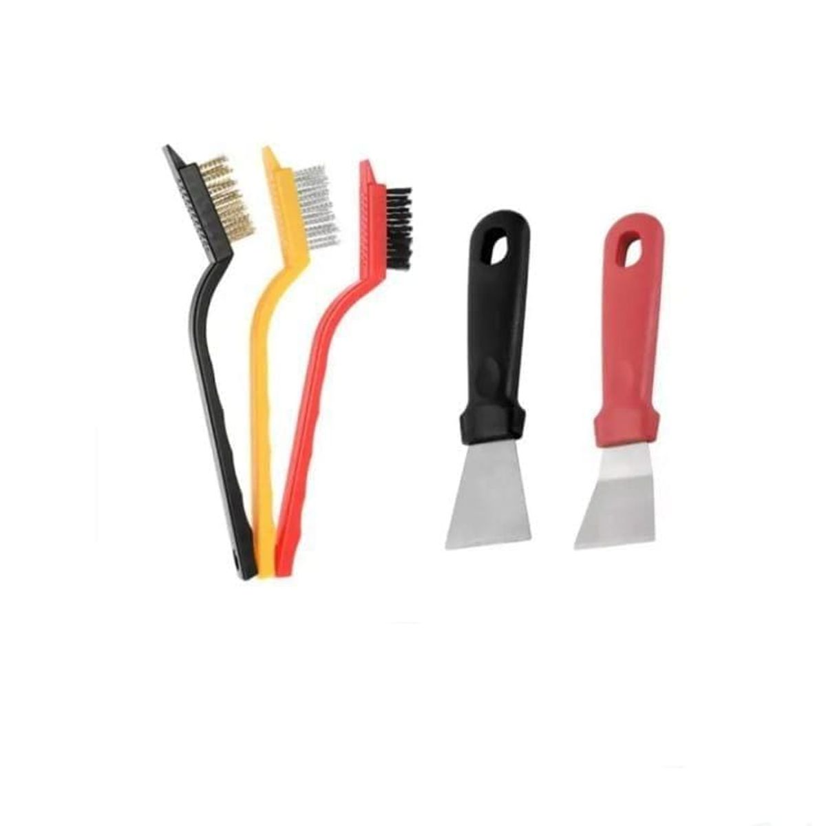 GENERICO - SET 3 CEPILLO DE LIMPIEZA + ESPATULAS