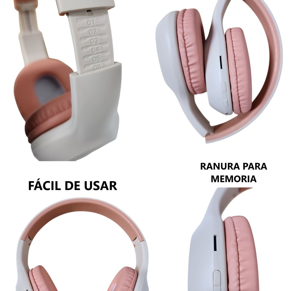 GENERICO - Audífonos inalámbricos Bluetooth 5.3 Gaming Sports - Naranja