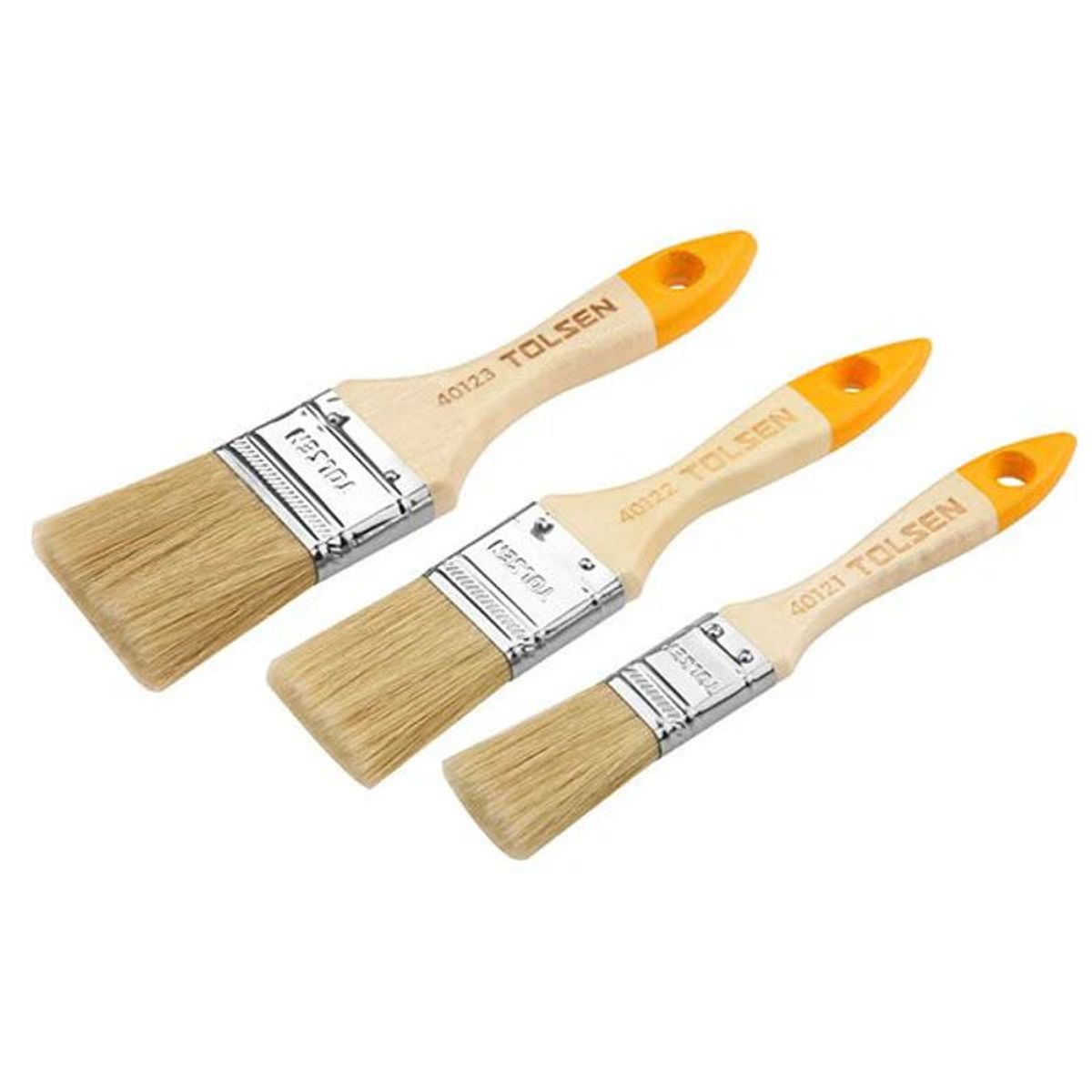 TOLSEN - Juego de 3 pcs de Brochas 1 15 y 2 pulg Tolsen -40144