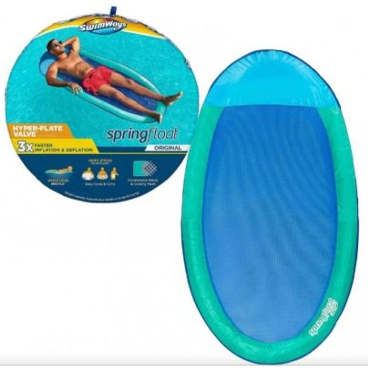 GENERICO - Tumbona Inflable Para Piscina