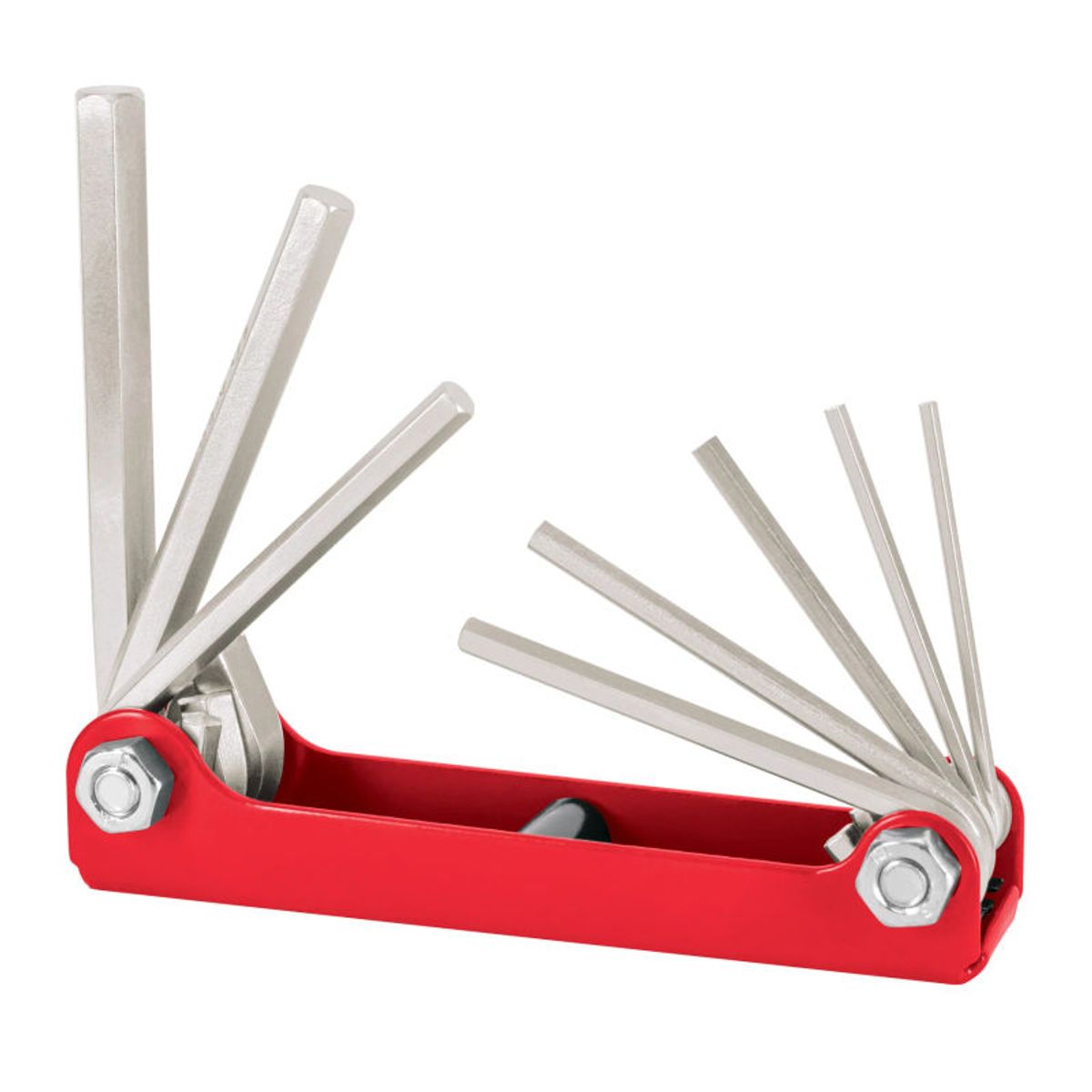 TRUPER - Juego de 8 llaves allen std tipo navaja cuerpo de lámina Truper - 15556