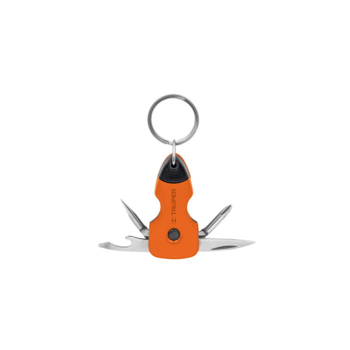 TRUPER - Multiherramienta con led tipo llavero 6 funciones Truper - 13336