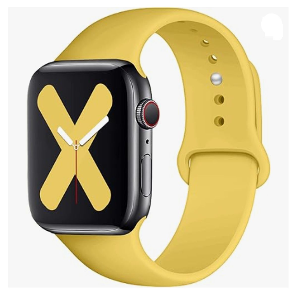 GENERICO - Correa clásica para Apple Watch 42mm - AMARILLO