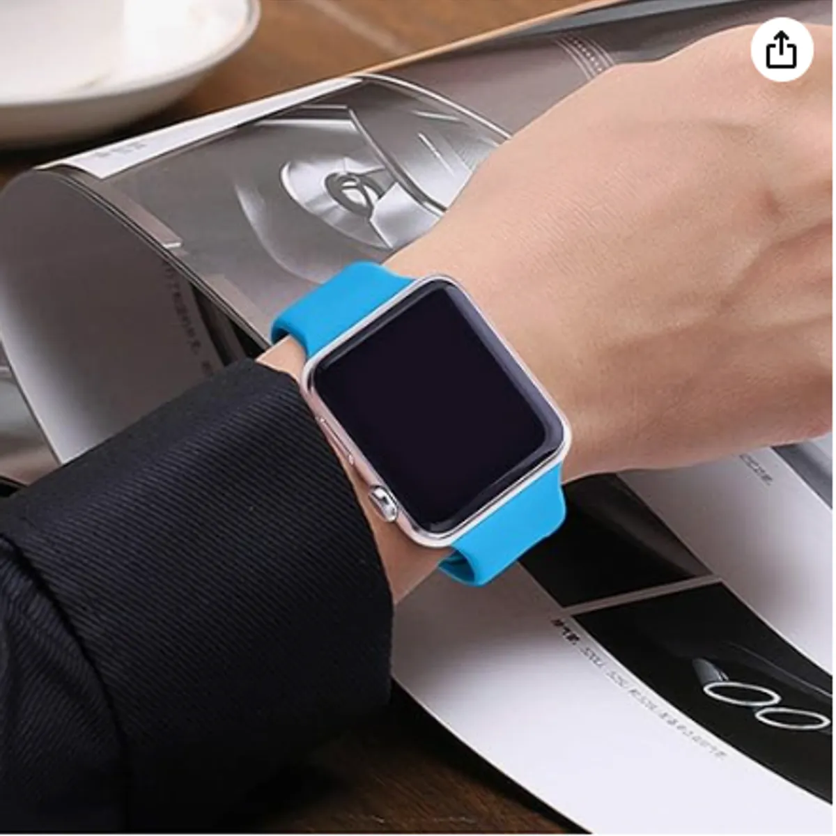 GENERICO - Correa clásica para Apple Watch 49mm - AZUL