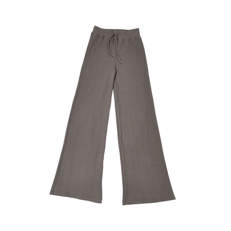 GENERICO - PANTALON PALAZZO RIB PARA DAMA