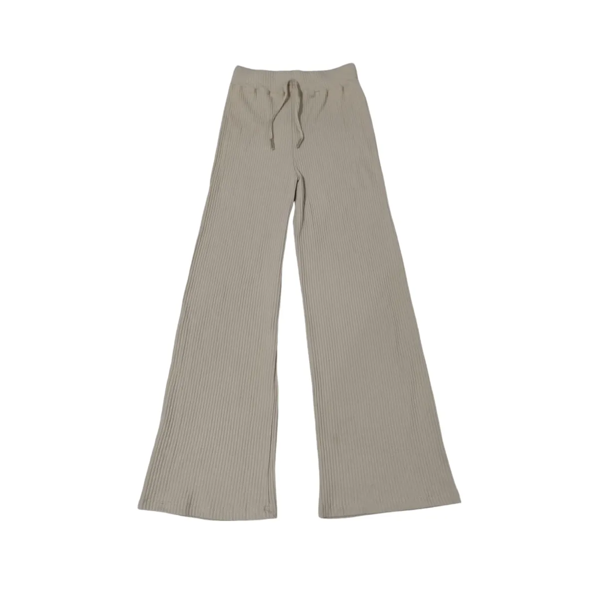 GENERICO - PANTALON PALAZZO RIB PARA DAMA