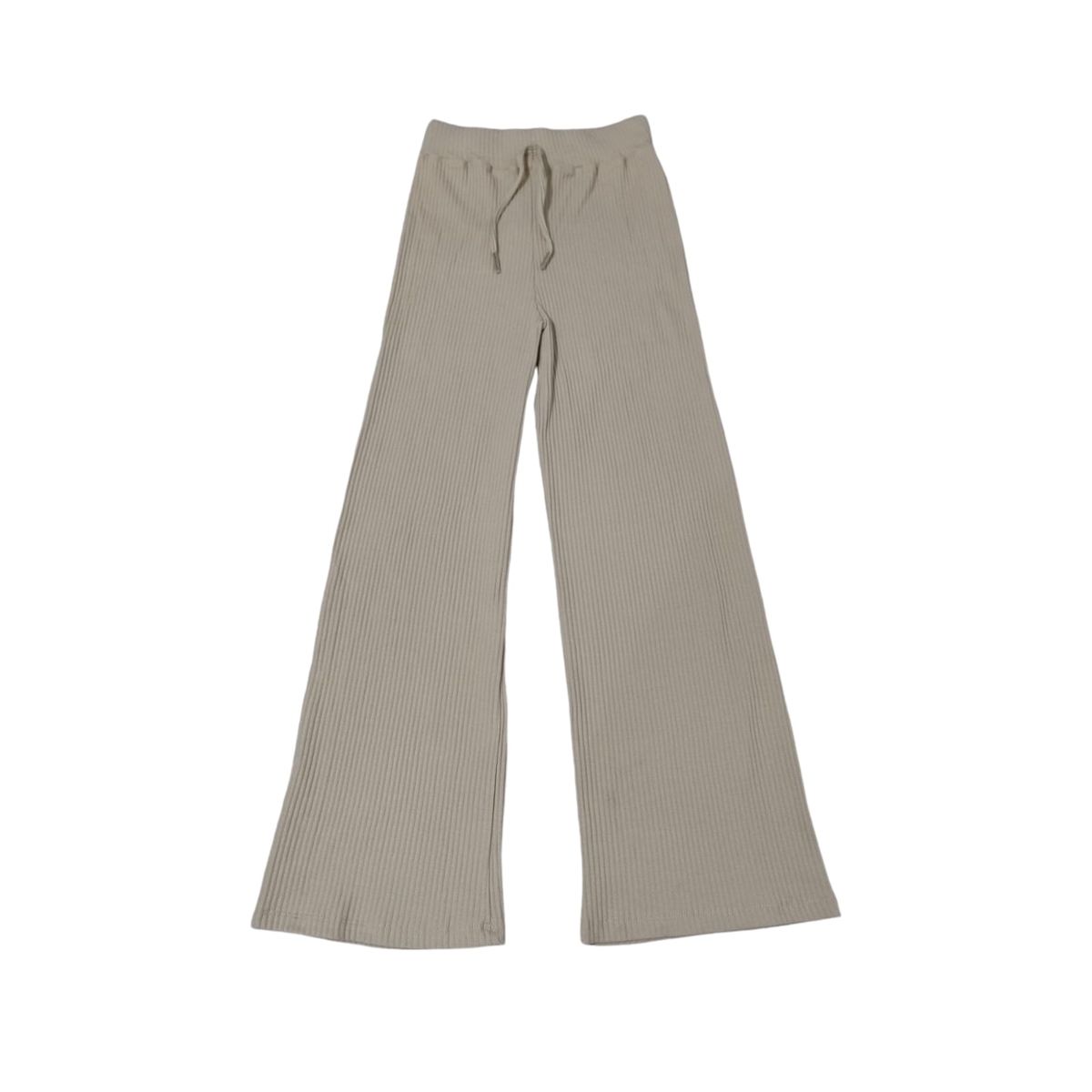 GENERICO - PANTALON PALAZZO RIB PARA DAMA