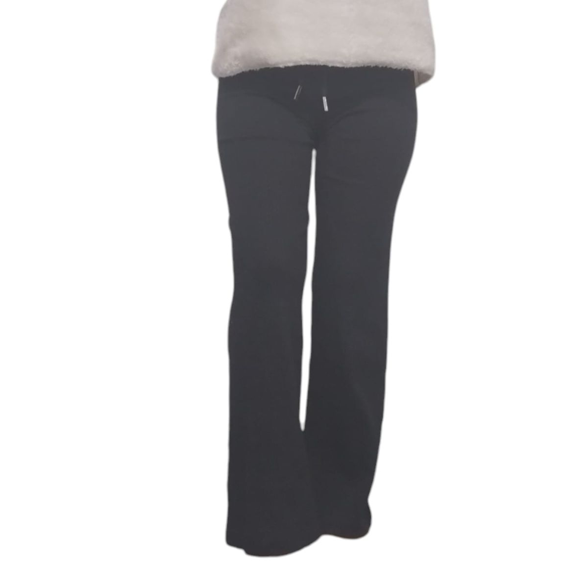 GENERICO - PANTALON PALAZZO RIB PARA DAMA