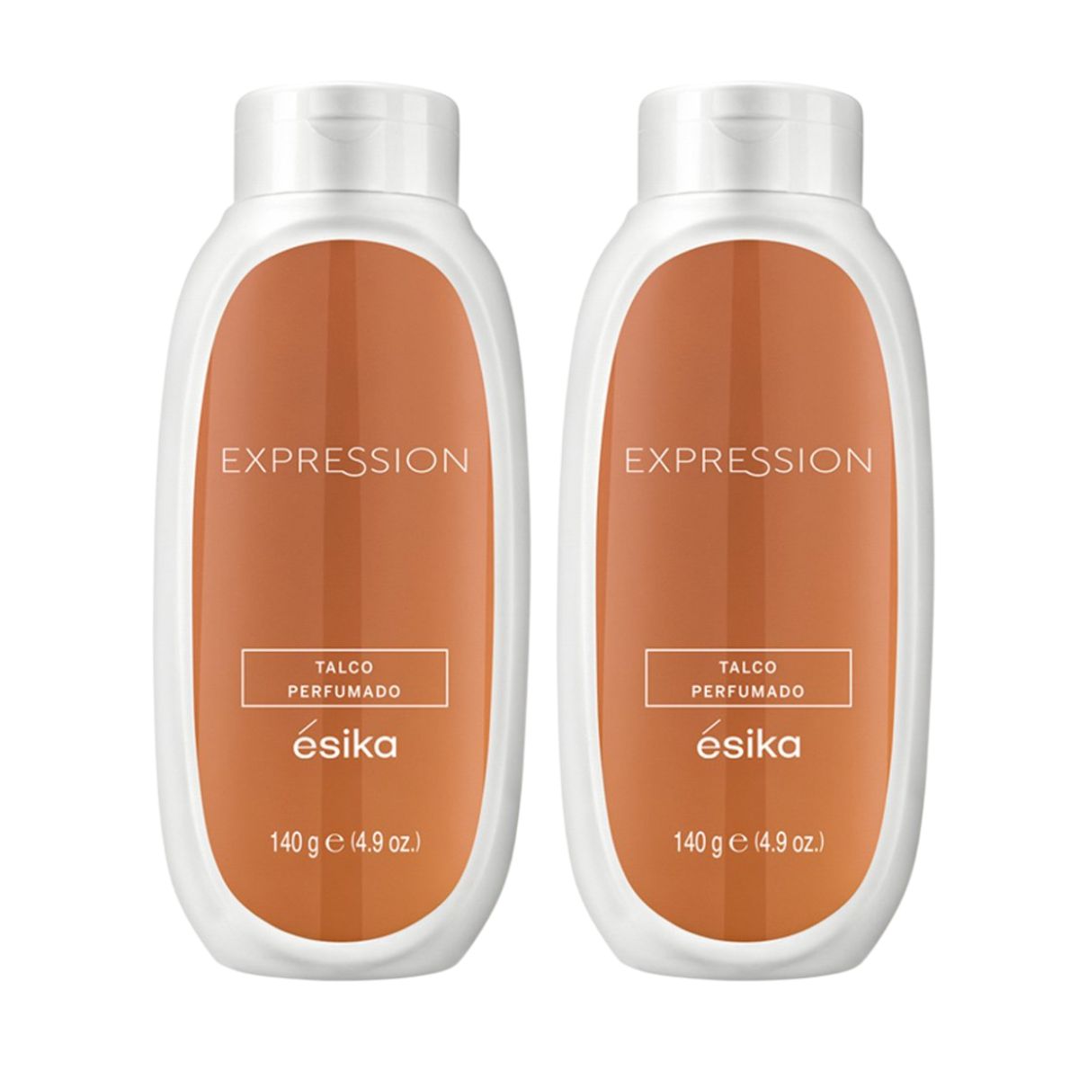 ESIKA - Pack x 2 TALCO corporal perfumado EXPRESSION ésika 140 g