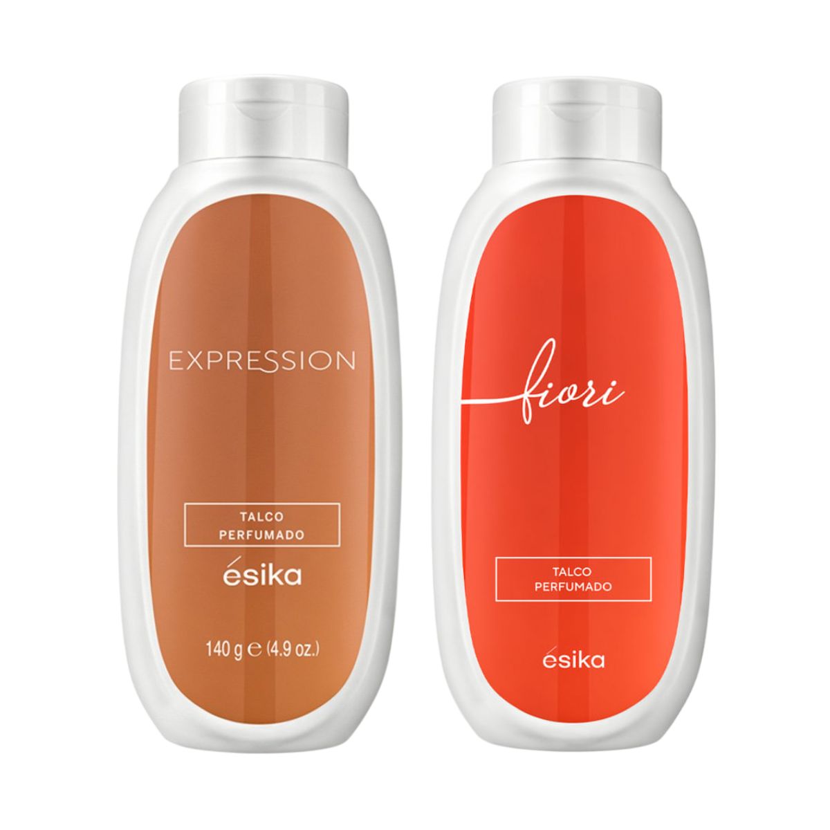 ESIKA - Pack x 2 TALCO corporal perfumado EXPRESSION FIORI ésika 140 g