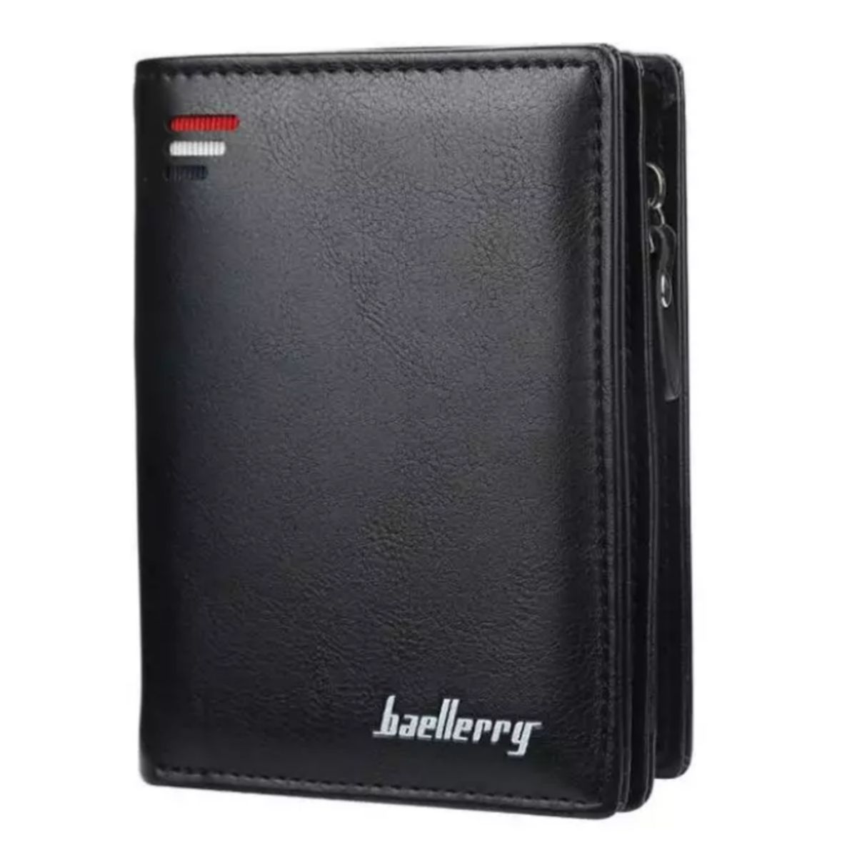 BAELLERRY - Billetera tarjetero hombre baellerry con cremallera