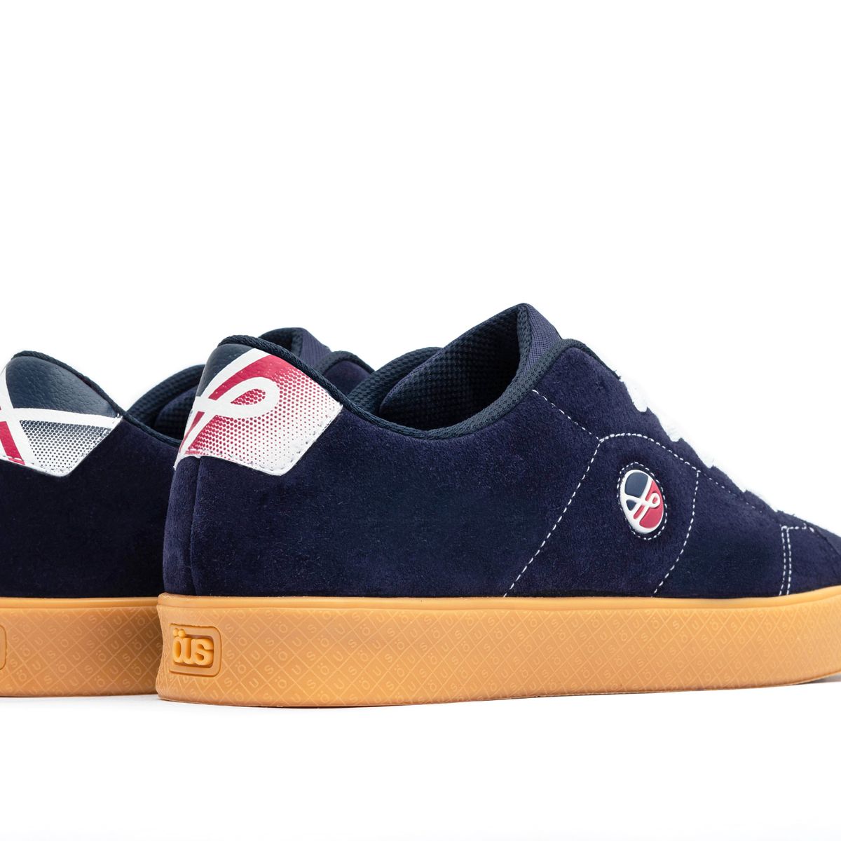 OUS - ZAPATILLA OUS DOTS AZUL ESSENCIAL