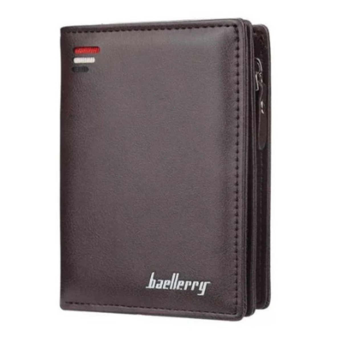 BAELLERRY - Billetera tarjetero hombre baellerry con cremallera