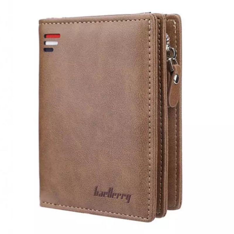 BAELLERRY - Billetera tarjetero hombre baellerry con cremallera