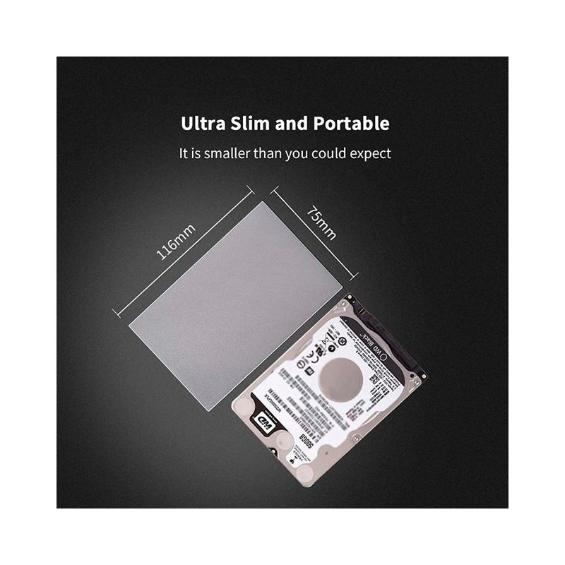 SSK - Caja Externa SSK HE-C600 de Aluminio para HDDSSD 25 - USB-C 31 Ge