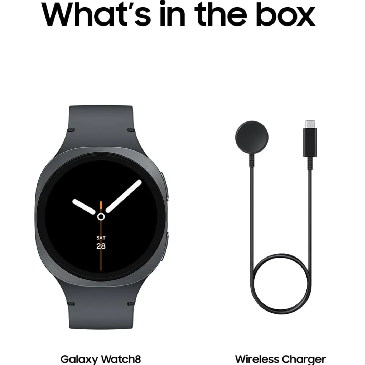 SAMSUNG - Samsung Galaxy Watch 8 (44mm Bluetooth) L330 - Graphite