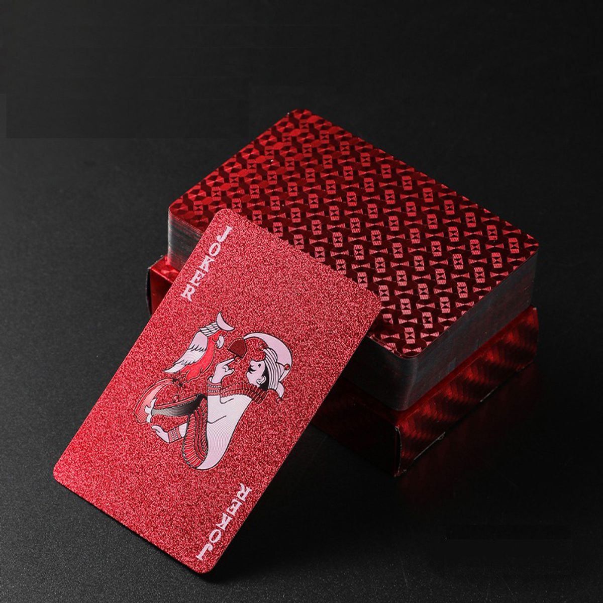 GENERICO - Juego de Cartas - Baraja de Póker - Impermeables de PVC