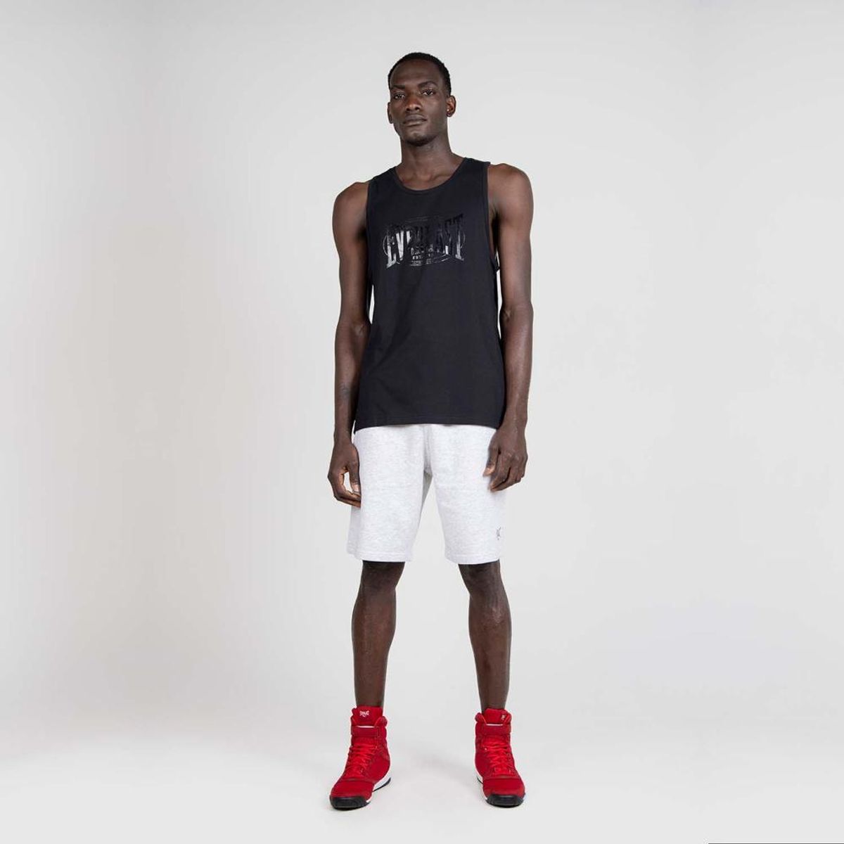 EVERLAST - POLERA EVERLAST TANK KOT - Negro