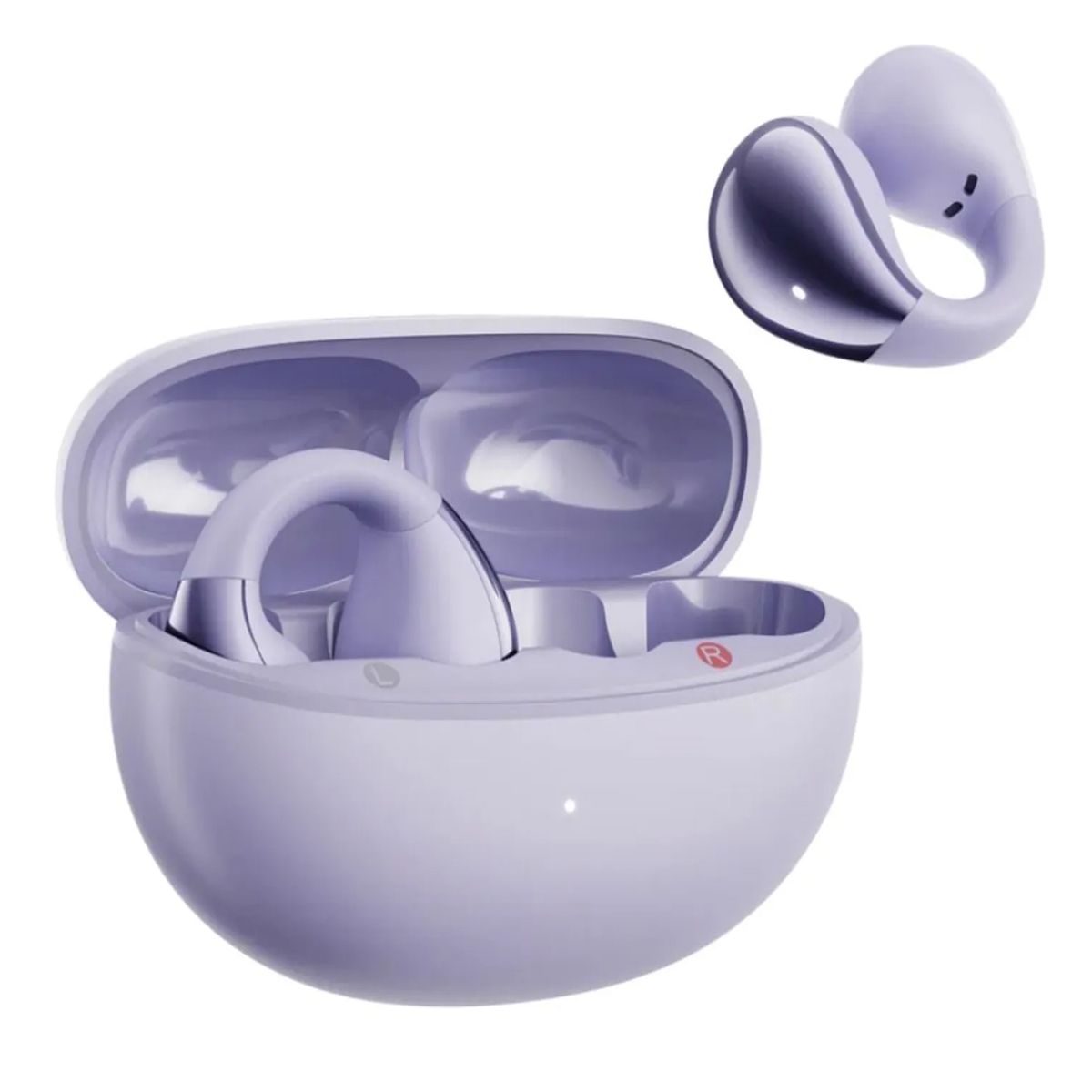 QCY - Audifonos Inalámbricos Qcy Crossky C30 Con Clip - Lila