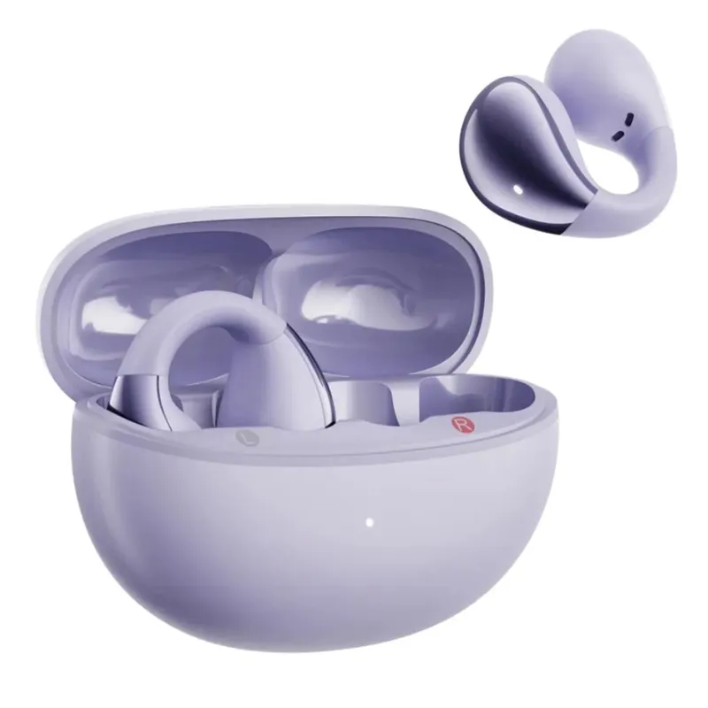 QCY - Audifonos Inalámbricos Qcy Crossky C30 Con Clip - Lila