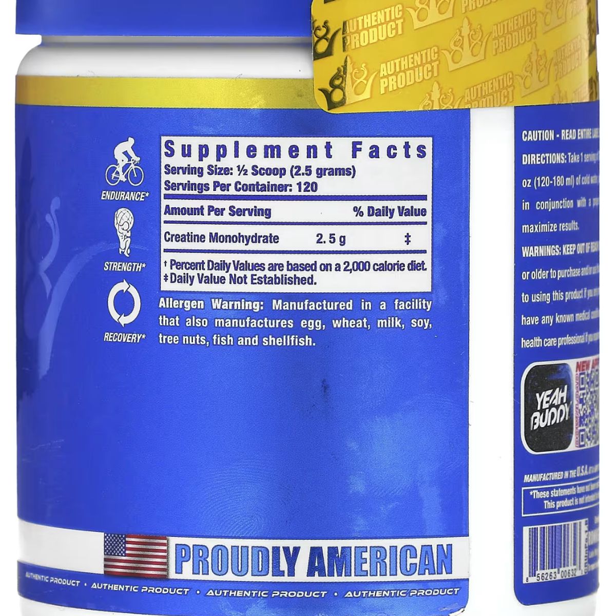 RONNIE COLEMAN - CREATINAS RC DE 300gr 2und CON PORTASUPLEMENTOS - CREATINAS MONOHIDRATADA