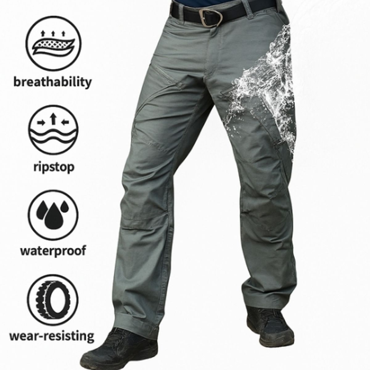 GENERICO - Pantalón Cargo S9 SArchon Verde