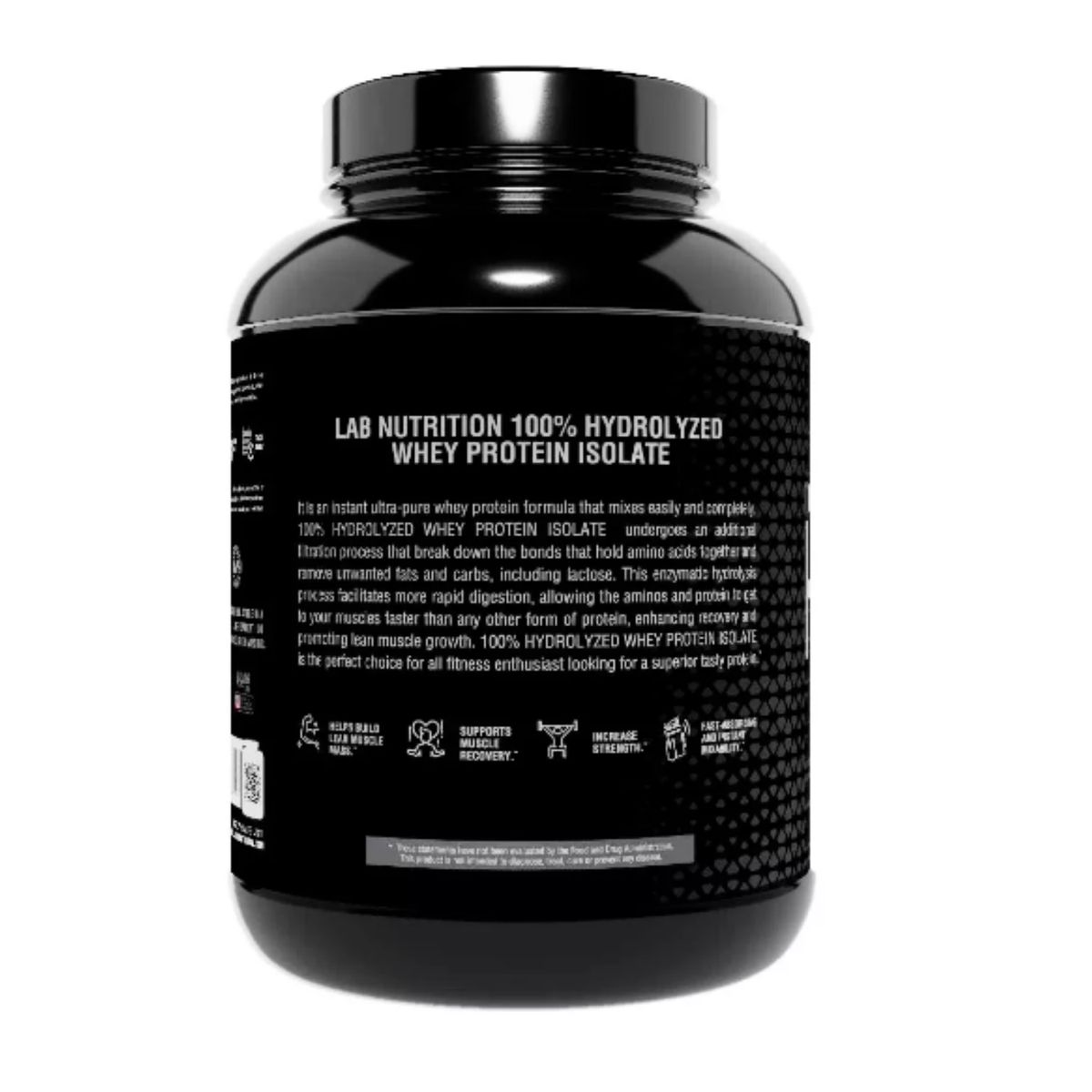 LAB NUTRITION USA - HYDROLYZED 5LB GALLETA + SHAKER PROTEÍNA HIDROLIZADA