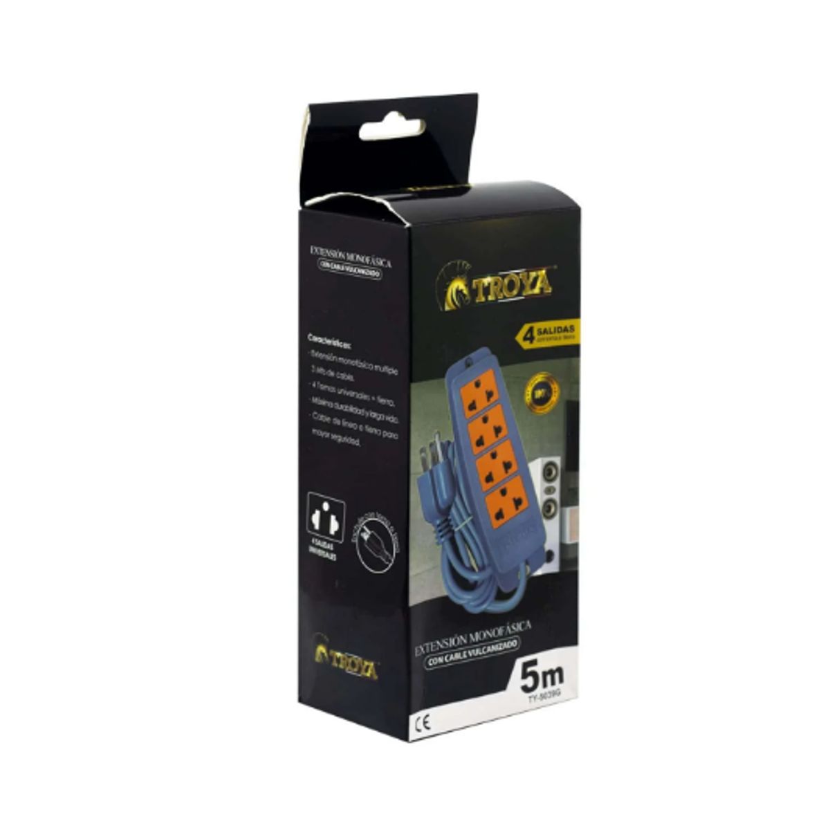 GENERICO - Extensión Universal Vulcanizada 5 Metros TY-5039G