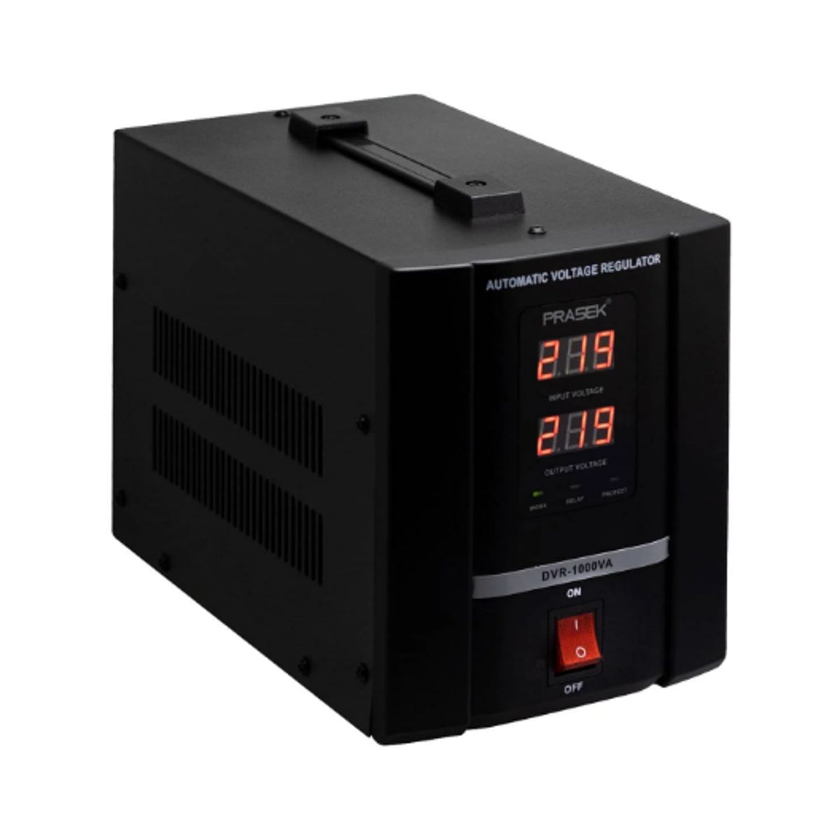 PRASEK - Estabilizador de Voltaje Servomotor 1000VA DVR-1000VA PRASEK