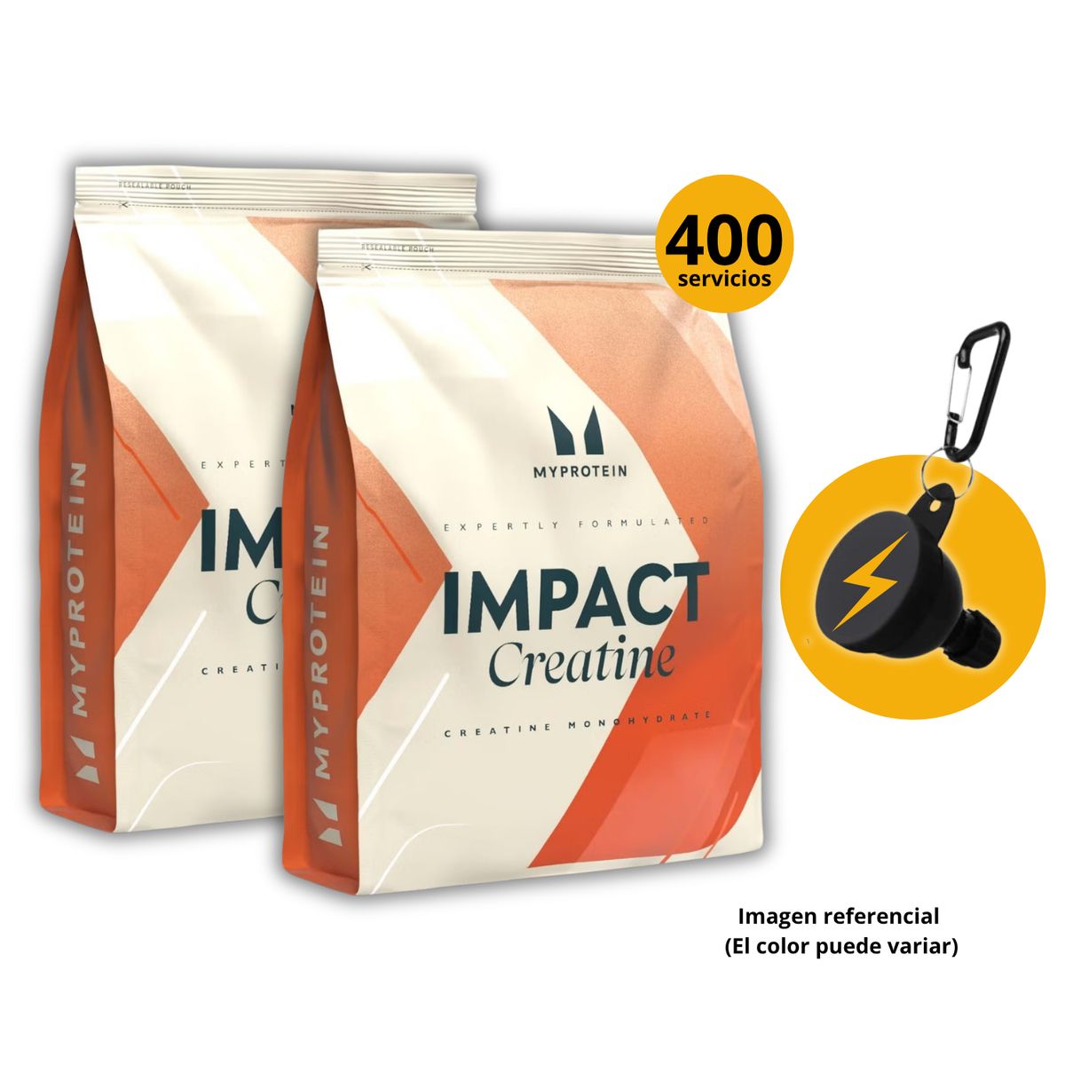 MYPROTEIN - CREATINAS MYPROTEIN DE 1000gr 2und CON PORTASUPLEMENTOS - CREATINAS MONOHIDRATADA