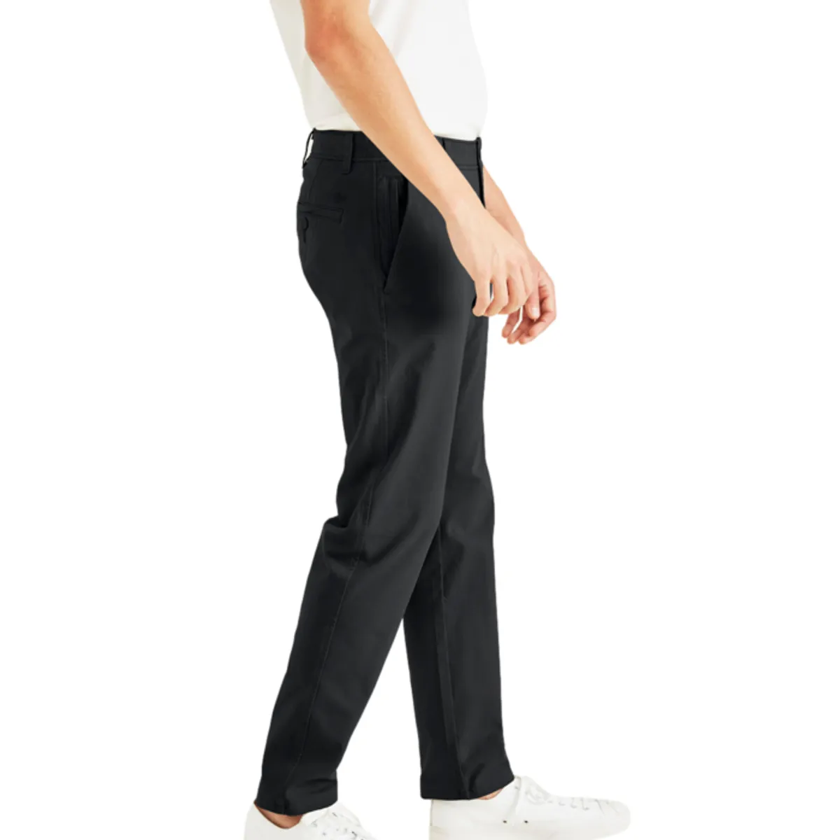 DOCKERS - Pantalón Casual Chino Slim Fit Negro Dockers
