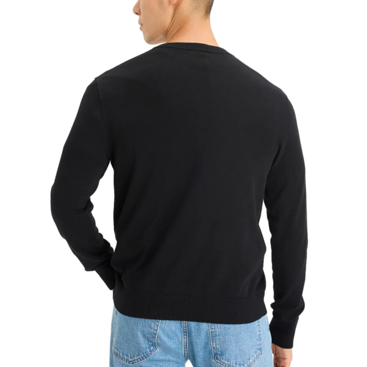 DOCKERS - Chompa Hombre V-Neck Regular Fit Negro Dockers