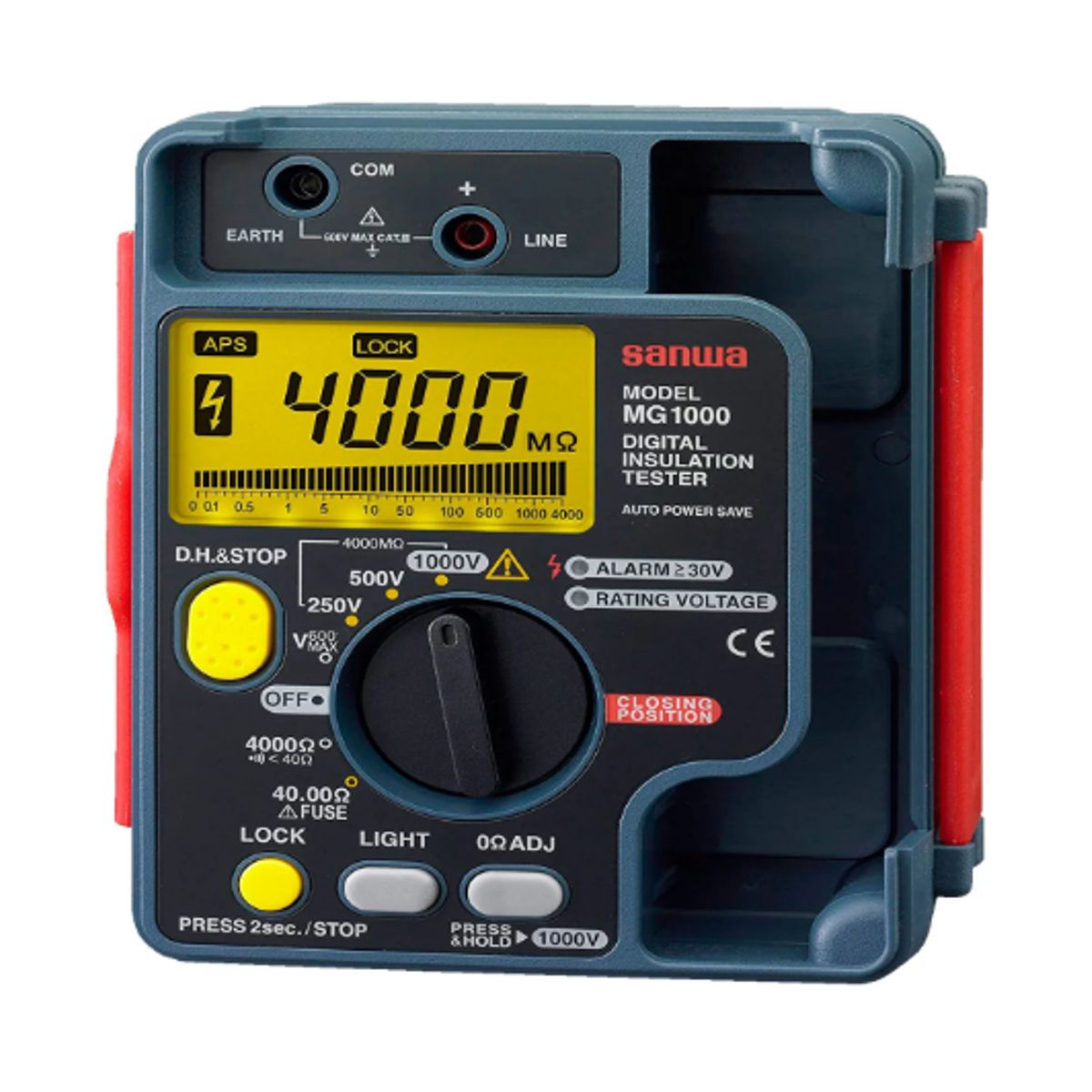 GENERICO - Megóhmetro Digital 1000v MG1000 SANWA