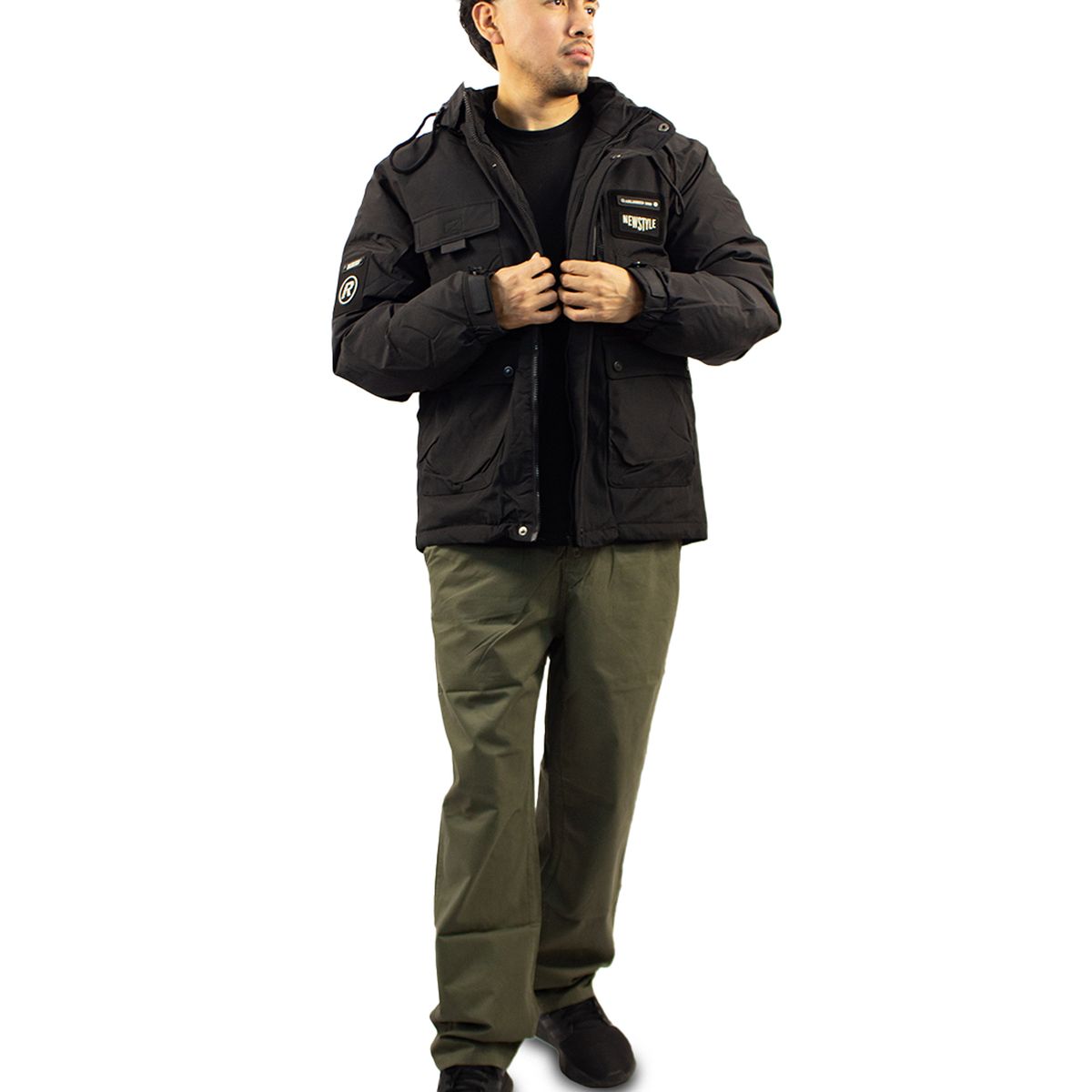 DM DEXMEN - Casaca Dexmen NewStyle Negro