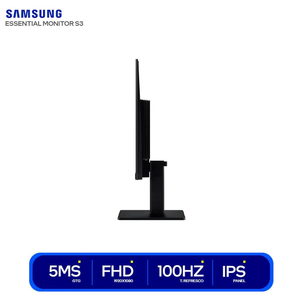 SAMSUNG - MONITOR SAMSUNG LS22D300GALXPE ESSENTIAL S3 22 IPS FHD 100HZ 5MS