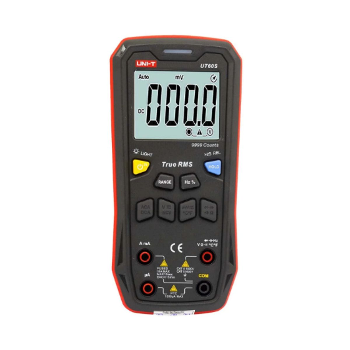 UNI T - Multímetro Digital con True RMS ACDC Temperatura UT60S UNI-T