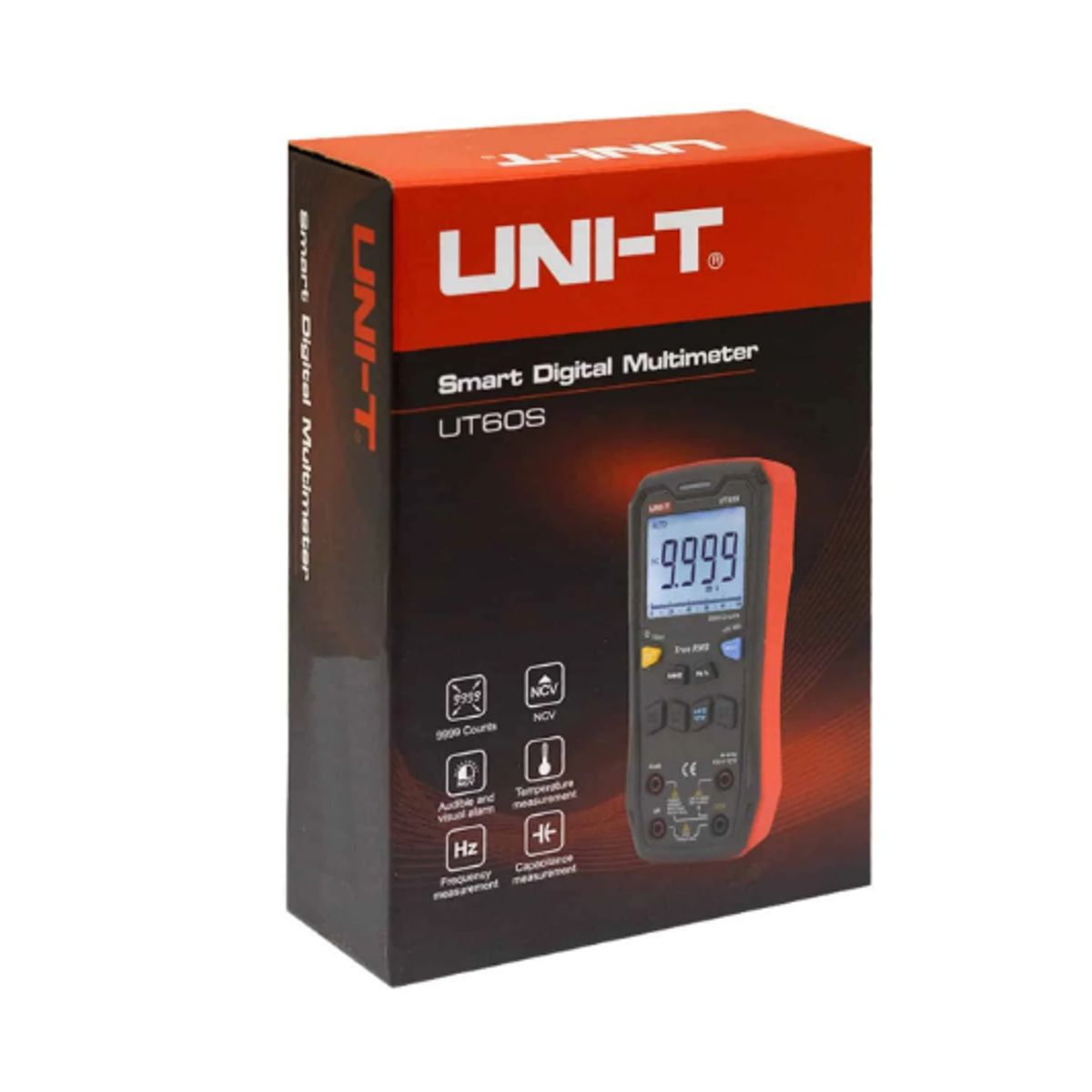 UNI T - Multímetro Digital con True RMS ACDC Temperatura UT60S UNI-T