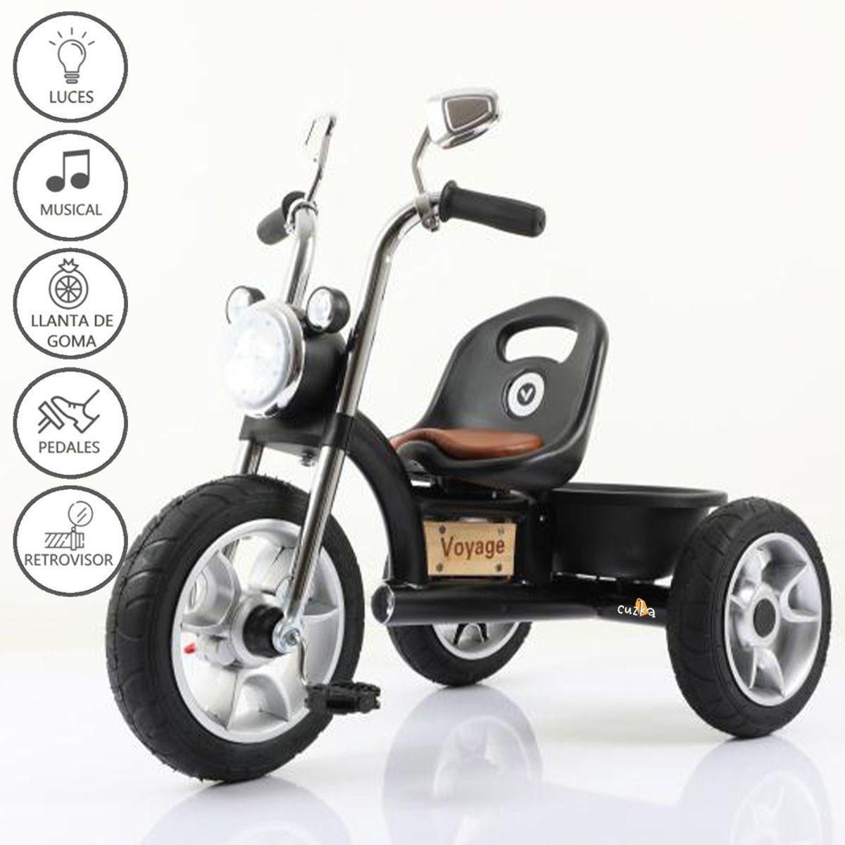 VOYAGE - TRICICLO VOYAGE »CHAVITO» BLACK