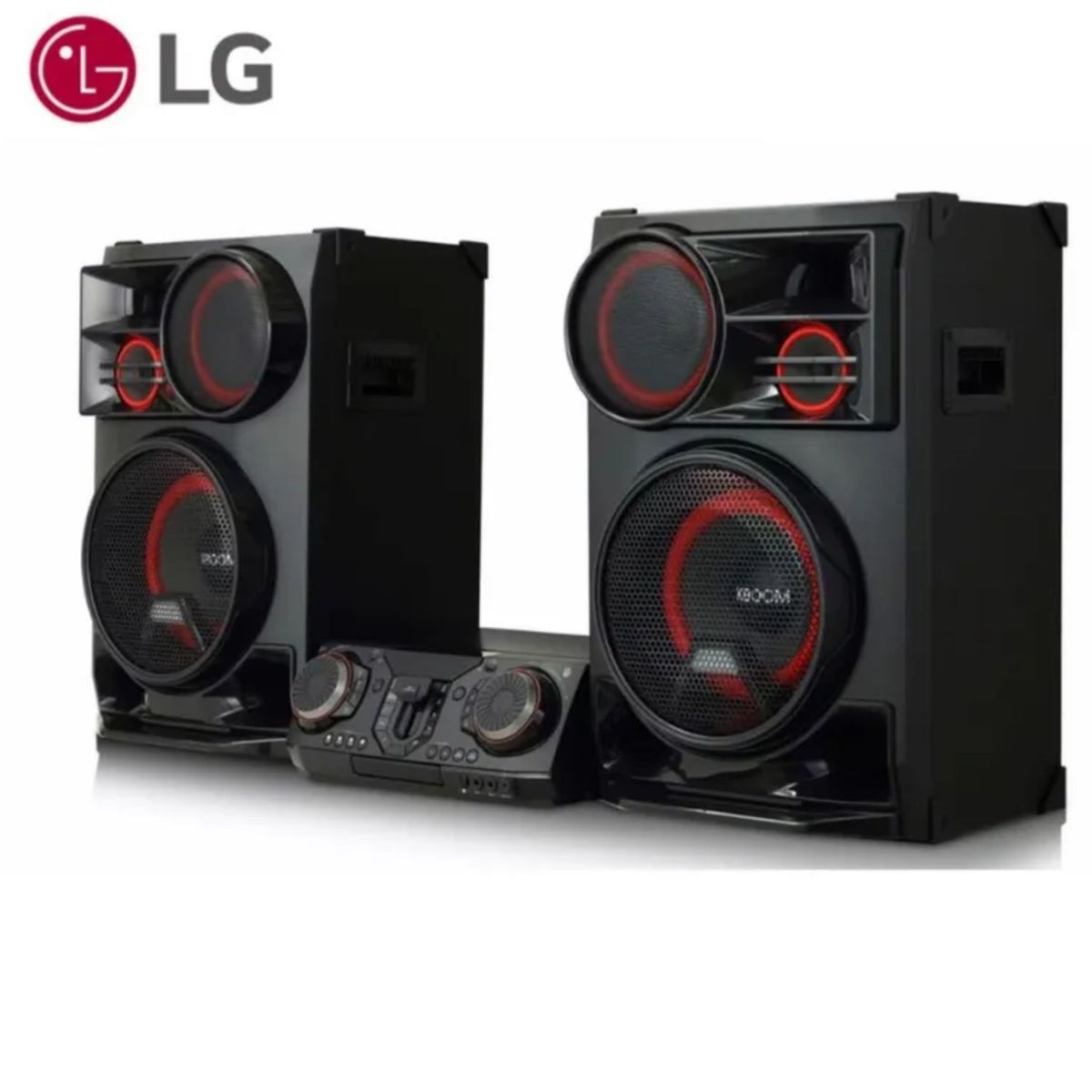 LG - Minicomponente LG Xboom CL98 Bluetooth 3500W RMS - Negro