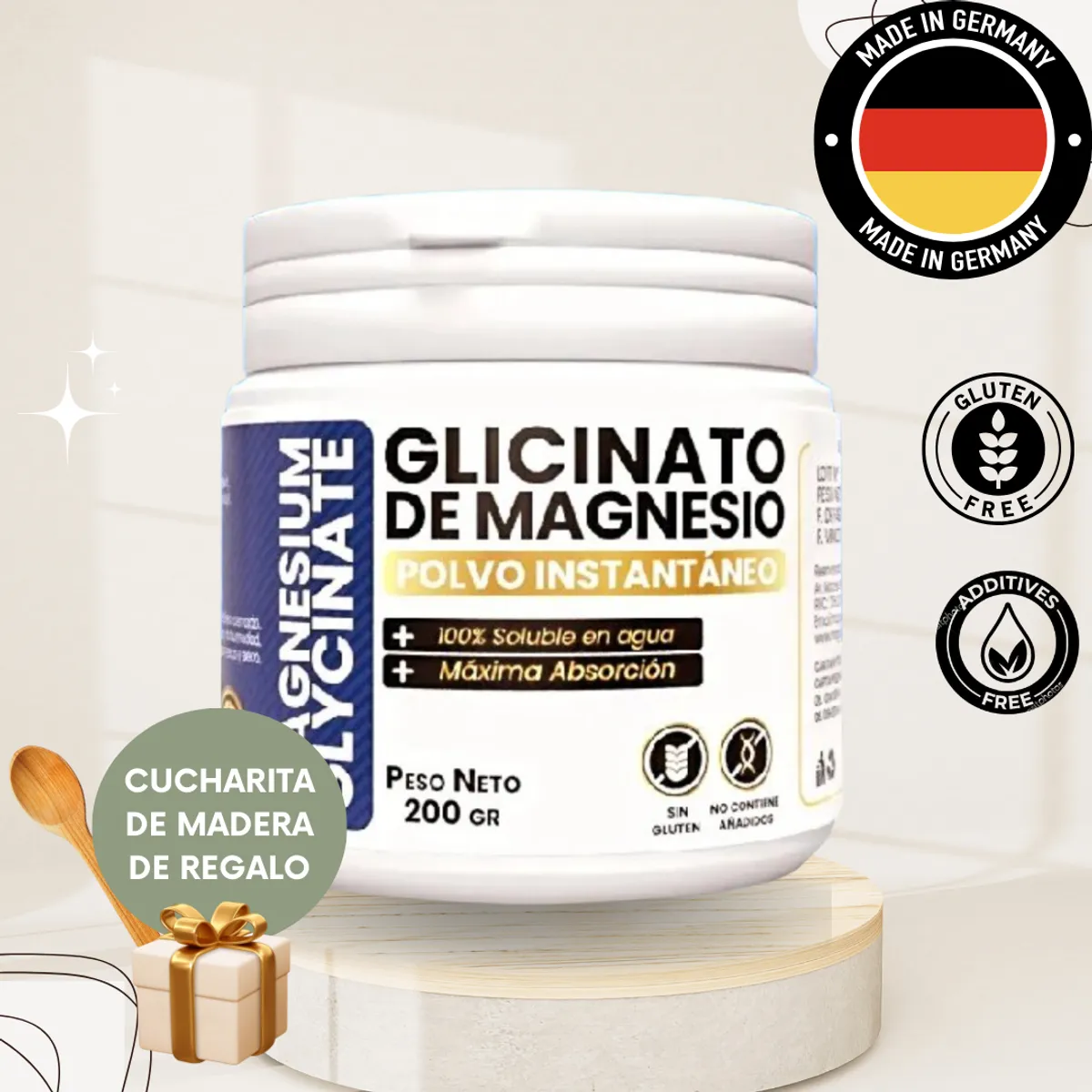 GENERICO - Glicinato de Magnesio Puro