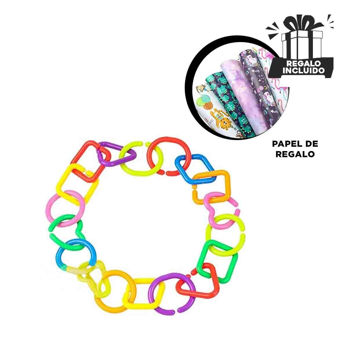 RYBIU IMPORT - Piezas Armables en Forma de Anillos Y+Papel de Regalo