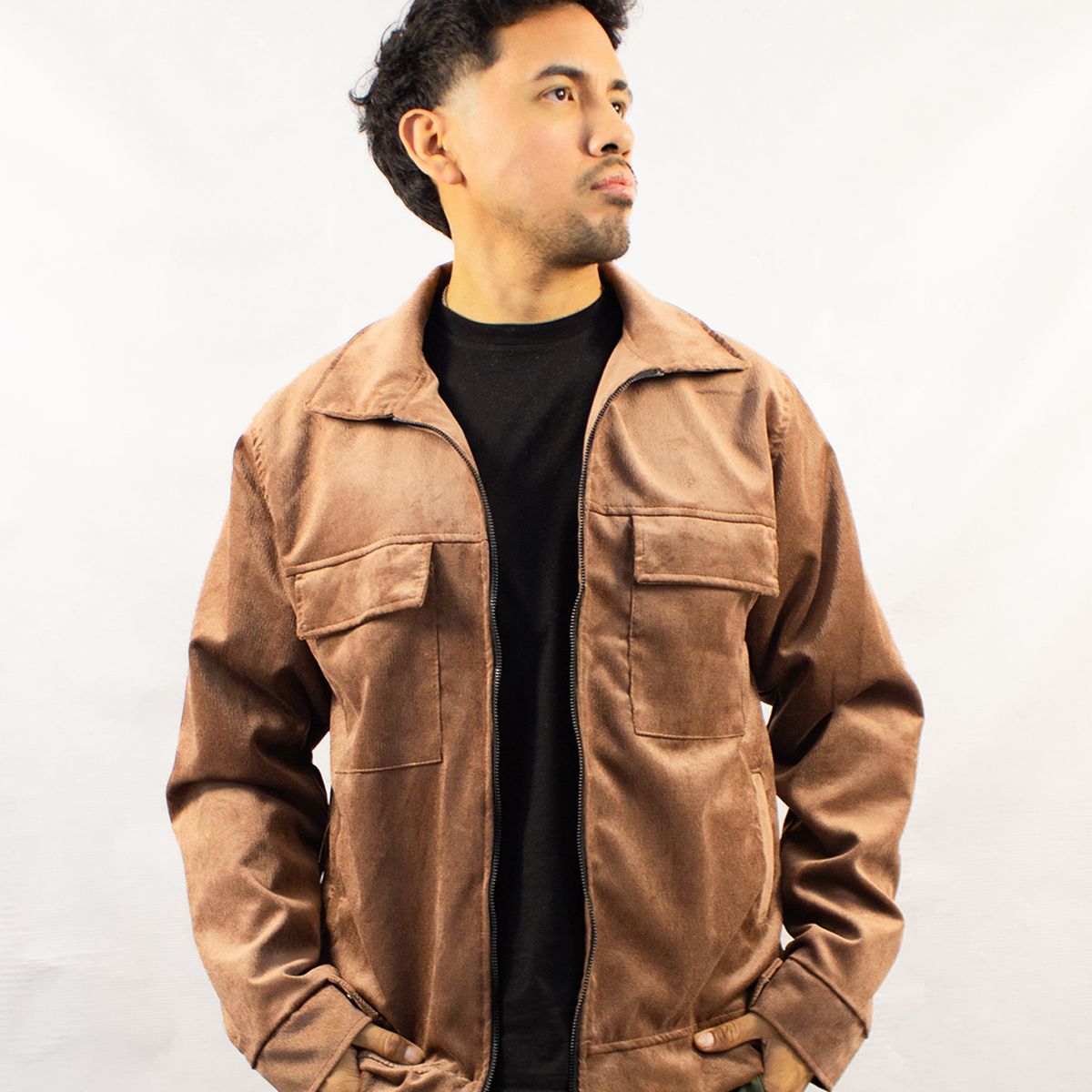 DM DEXMEN - Casaca Dexmen Baby Cord Marron