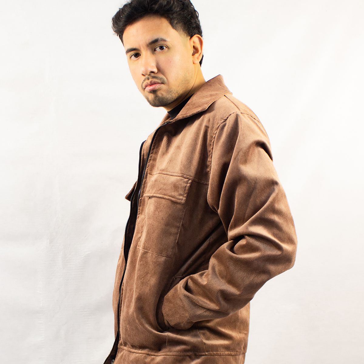 DM DEXMEN - Casaca Dexmen Baby Cord Marron