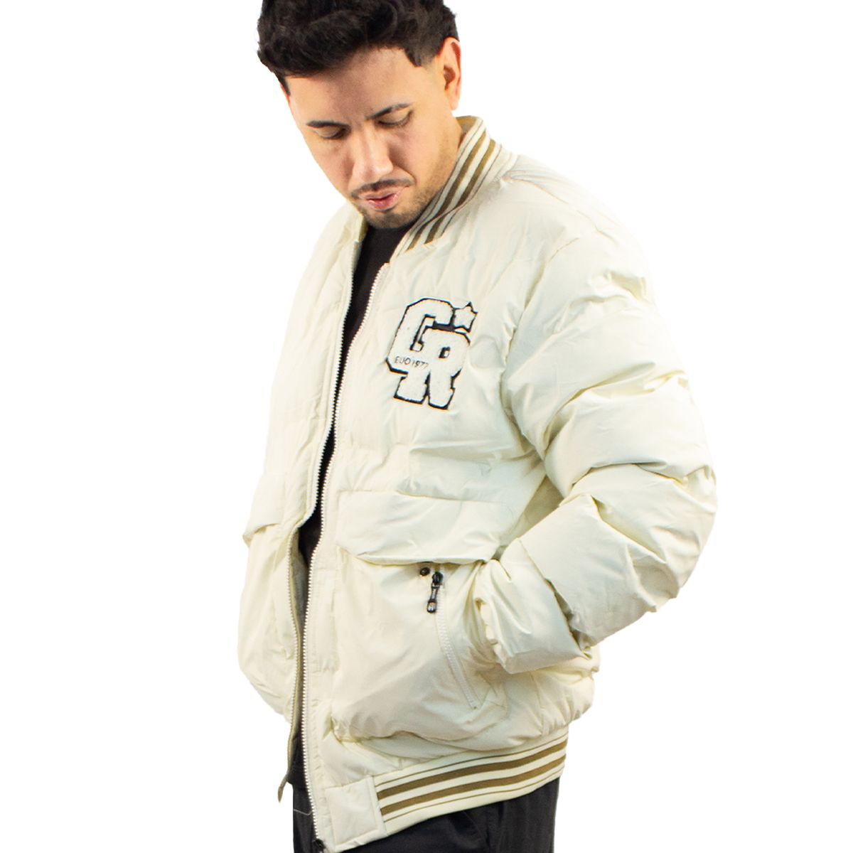 DM DEXMEN - Casaca Dexmen Bordado CR Perla